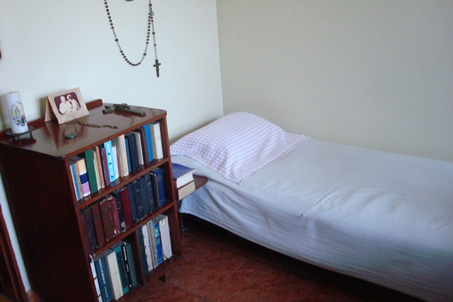 Cuarto del P Menard. Villa la Paz. PERU